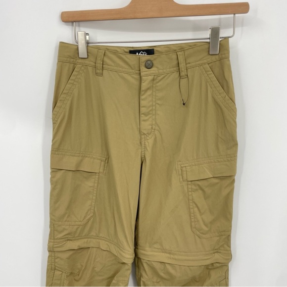 Rei co-op Sahara Convertible Pants - Kids' M 10-12 tan khaki girls boys hiking - Picture 2 of 10